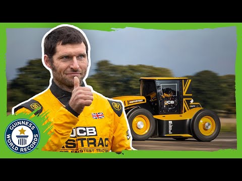 Este es el tractor más rápido del mundo 