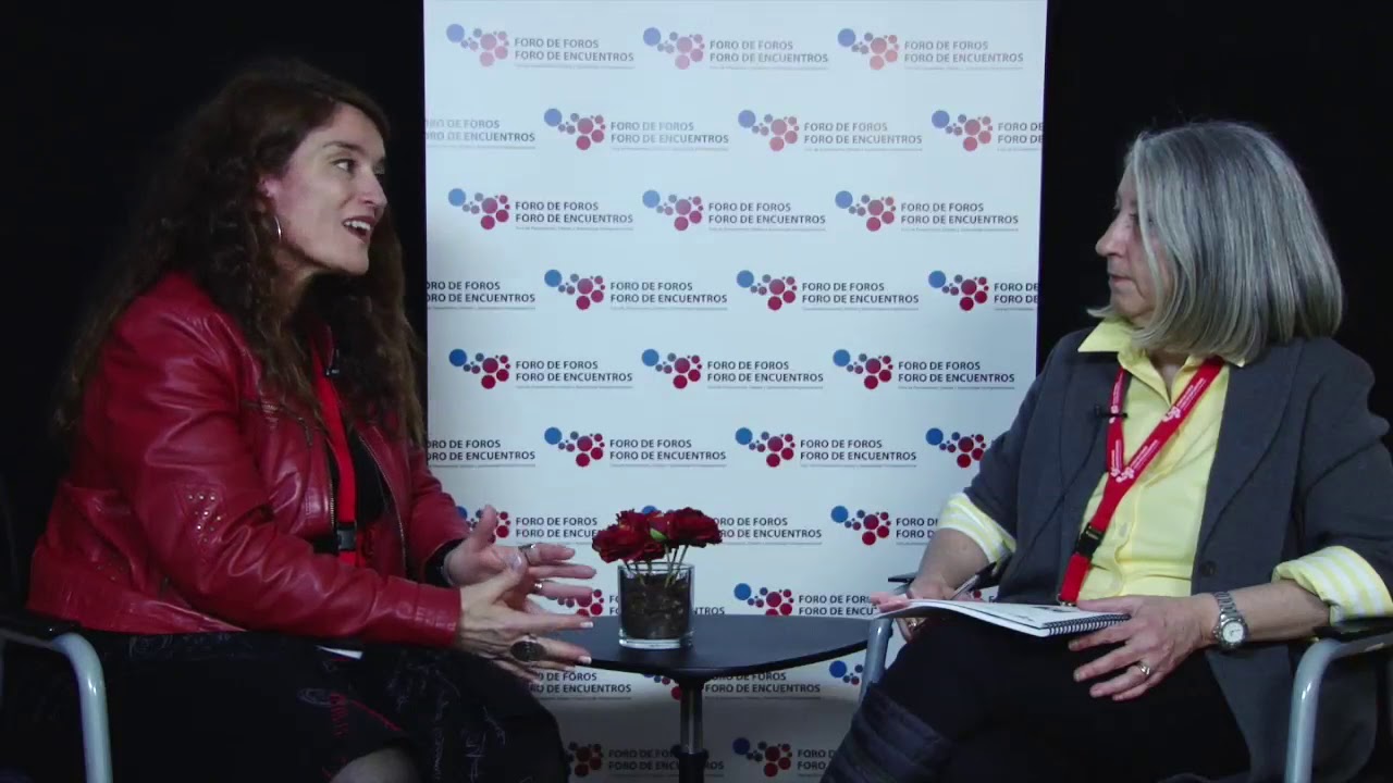Eva Ortega, Scientific Director at CNIO Biobank, entrevistada en La Granja de Foro de Foros