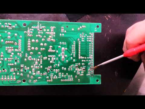 how to repair oven control board