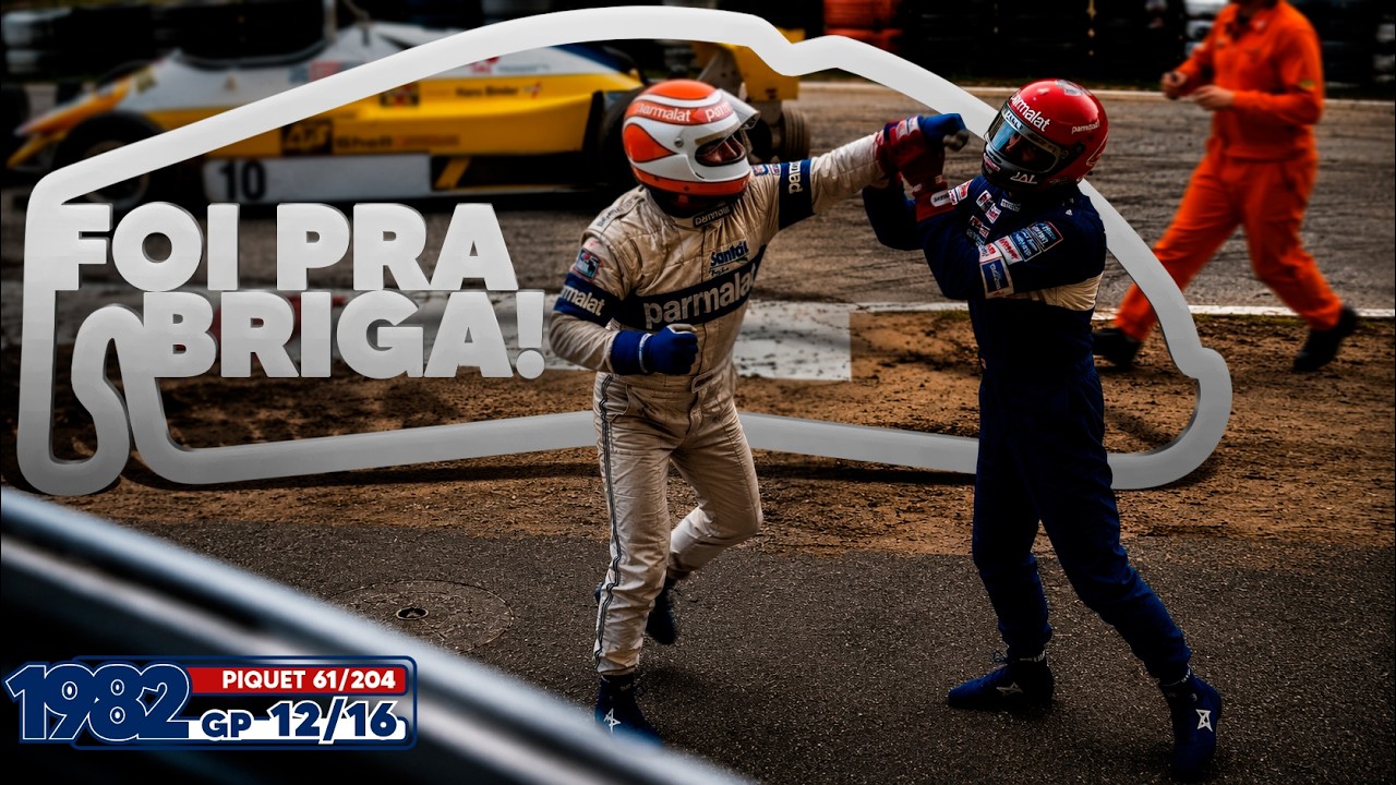 PIQUET dominava... até Salazar ACABAR COM TUDO! - GP da Alemanha 1982