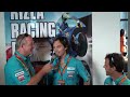Capirossi & Vermeulen MotoGP interview and demo Rizla Racing Day 2008