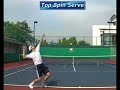 The Differences Between Topspin And Flat Tennis Serve The Differences Between Topspin And Flat Tennis Serve