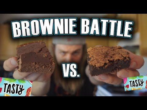 Buzzfeed Tasty's "Best Brownies You'll Ever Eat" vs. Healthy Protein Brownies