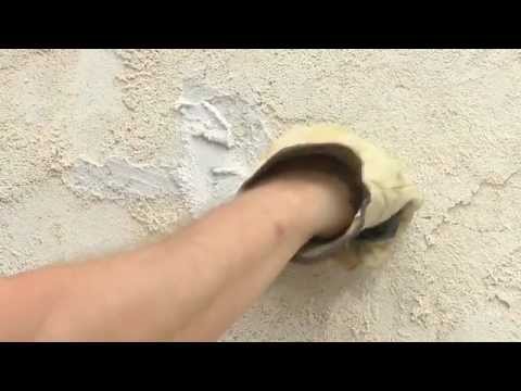 how to patch stucco
