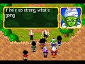 the z-fighters have found babadi's ship buried underground. our heroes look on as babadi destroys both spovovich and yamu. then dabura destroys kibito and turns piccolo and krillin to stone.