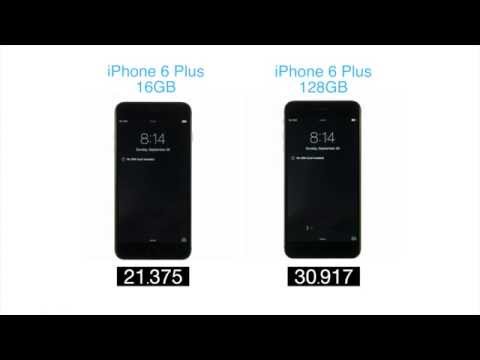 iPhone Boot Test: 16GB iPhone 6 Plus vs. 128GB iPhone 6 Plus