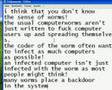 The secret of computerworms