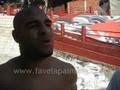 Adriano at the Favela  Painting project in Vila Cruzeiro