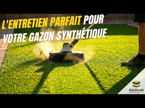 Gazon synthétique: L'entretien