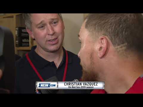 Video: Christian Vazquez on winning the World Series then getting married