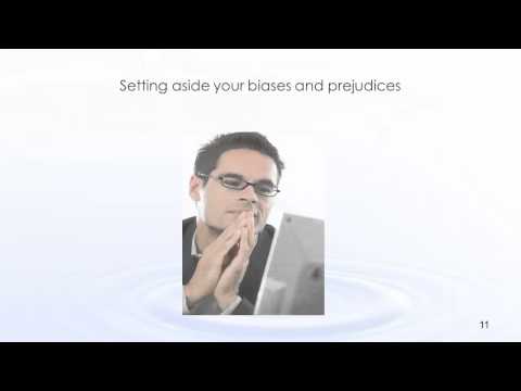 how to eliminate bias
