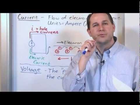 how to define voltage and current
