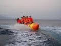 Perfect Banana boat ride