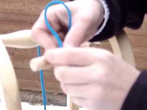 Schlittenseil sicher am Schlitten befestigen -2-