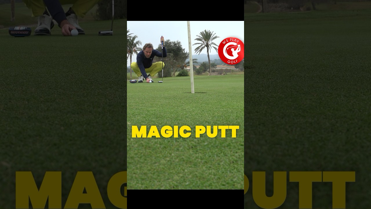 Is this a magic putt or what?? 