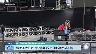 FEIRA É UMA DA MAIORES DO INTERIOR PAULISTA