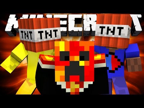 Minecraft Minigame: DONT EXPLODE! - (TNT Tag) - w/Preston & Friends