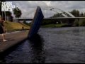 Voor de Euros Drienerlo Regatta van 6 juni is door Edger Tiemens een ontwerp gemaakt en de afgelopen week is deze gebouwd door een groep enthousiaste leden. Vandaag is het resultaat van de noeste arbeid tewater gelaten en met veel succes.