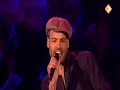 alain clark met blow me away bij paul de leeuw + uitreiking gouden plaat