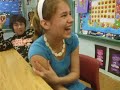 jasmin speakin japaneeze or tryin to speak mikmaq