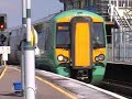 Southern class 377 arriving at Eastbourne station Southern class 377 arriving at Eastbourne station
