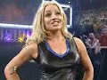 in\/@sion (7-22-01):

tag team bra and panties match:

\/\/c\/\/:
torrie wilson and stacy keibler
vs.
trish stratus and lita

w/mick foley as the special guest referee