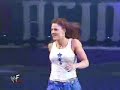 in\/@sion (7-22-01):

tag team bra and panties match:

\/\/c\/\/:
torrie wilson and stacy keibler
vs.
trish stratus and lita

w/mick foley as the special guest referee