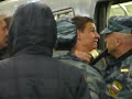Фанаты Спартака и Зенита дерутся на Садовой. Петербург