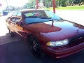 92 caprice burn out