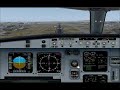Wilco A319 autoland LPPT rwy21 - FS2004