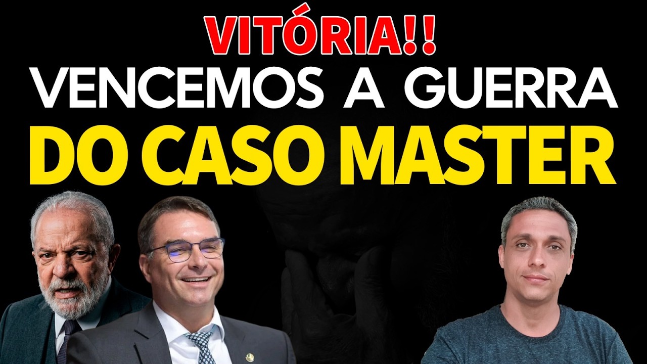VITÓRIA!! VENCEMOS A GUERRA DO CASO MASTER - É do LULAAAAAAA!!