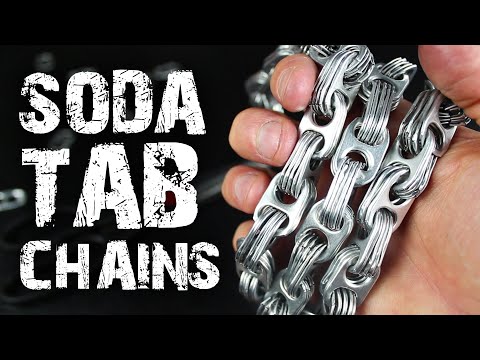 how to make a soda tab belt