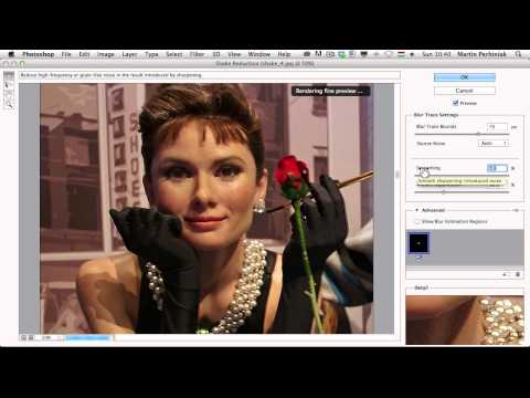 how to reduce camera shake in photoshop cc