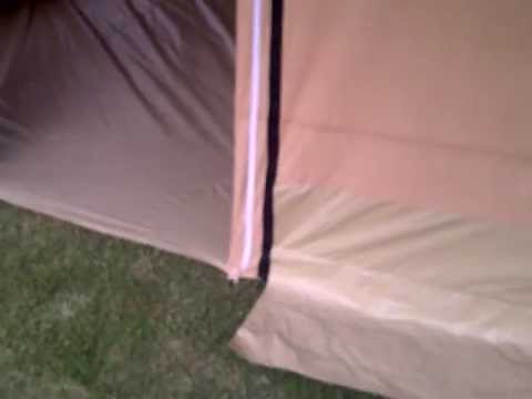 how to fix a zipper on a tent door