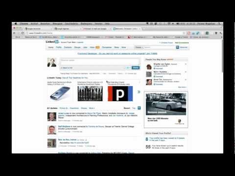 how to change linkedin password