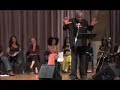 Danny Glover reads Langston Hughes \"Ballad of Roosevelt\"