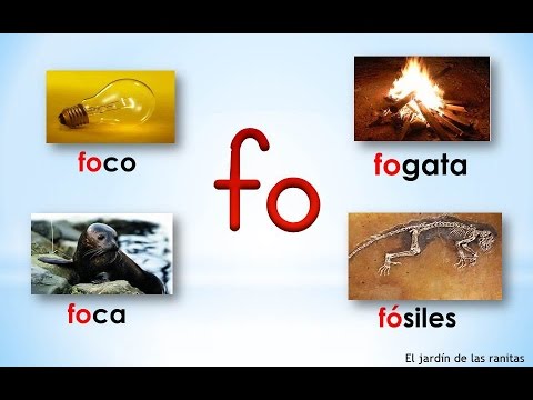 # 14 Sílabas fa fe fi fo fu - Syllables With Ff