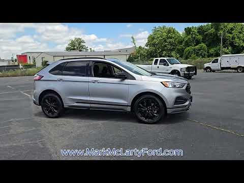 Used 2022 Silver Metallic FORD SE AWD image 1
