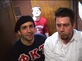 Jesse Soboneski loses it - smears cake on face.