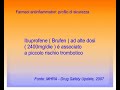 Farmaci antinfiammatori: profilo di sicurezza