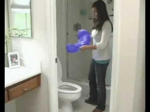 PlungeMAX - The No Mess Sanitary Plunger - Unclogs Toilet - Real Video