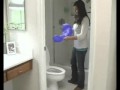 PlungeMAX - The No Mess Sanitary Plunger - Unclogs Toilet - Real Video