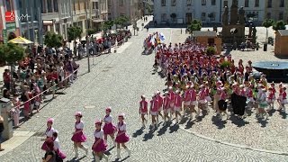 Na náměstí Svobody se sešly mažoretky z Moravy a Slezska