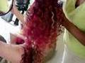 Magic Style - Lovely combination of Cornrows and Open Braids