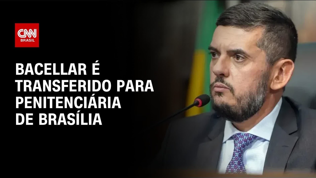 Rodrigo Bacellar é transferido para presídio federal de Brasília | BOLETIM CNN