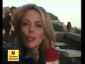 claudia gerini a universo università!  in visita a taormina