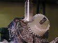 CNC cutting of a 29 tooth Helical gear using EMC2 CNC cutting of a 29 tooth Helical gear using EMC2
