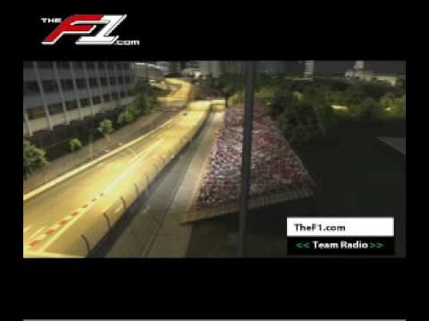 Vuelta virtual al Circuito de Singapur