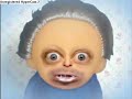 La vieille torche qui mange du yogourt des t�tes � claque