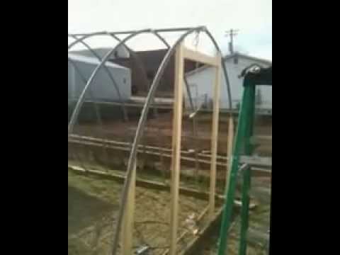 how to build greenhouse